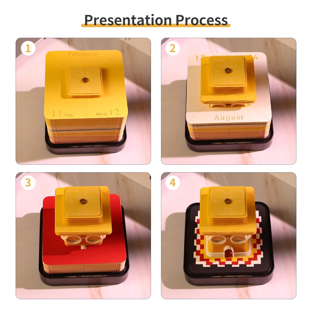 Calendrier 3D 2026 - Emojj 