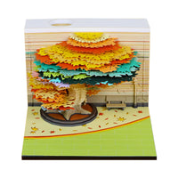 3D Calendar 2026 - Four Seasons Tree