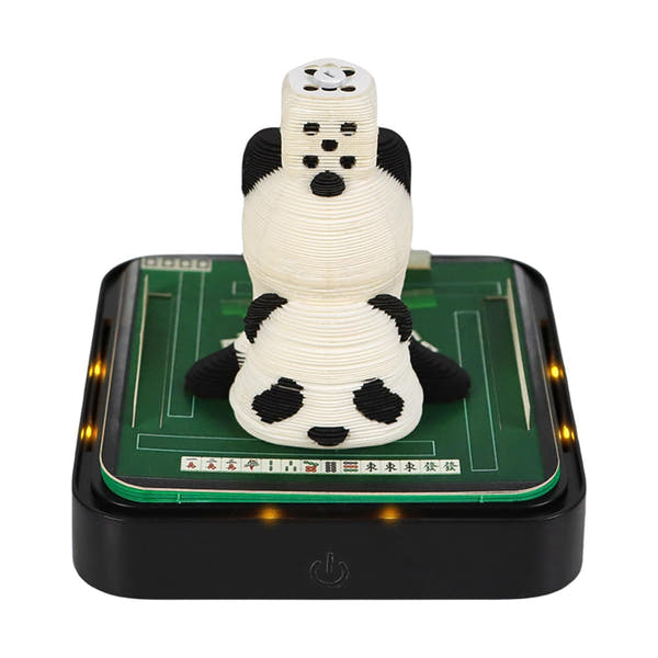 Calendrier 3D 2026 - Mahjong Panda 