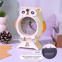 Calendrier 3D 2026 - Horloge Hibou 