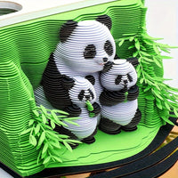Calendrier 3D 2026 - Panda B 