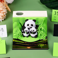 Calendrier 3D 2026 - Panda B 