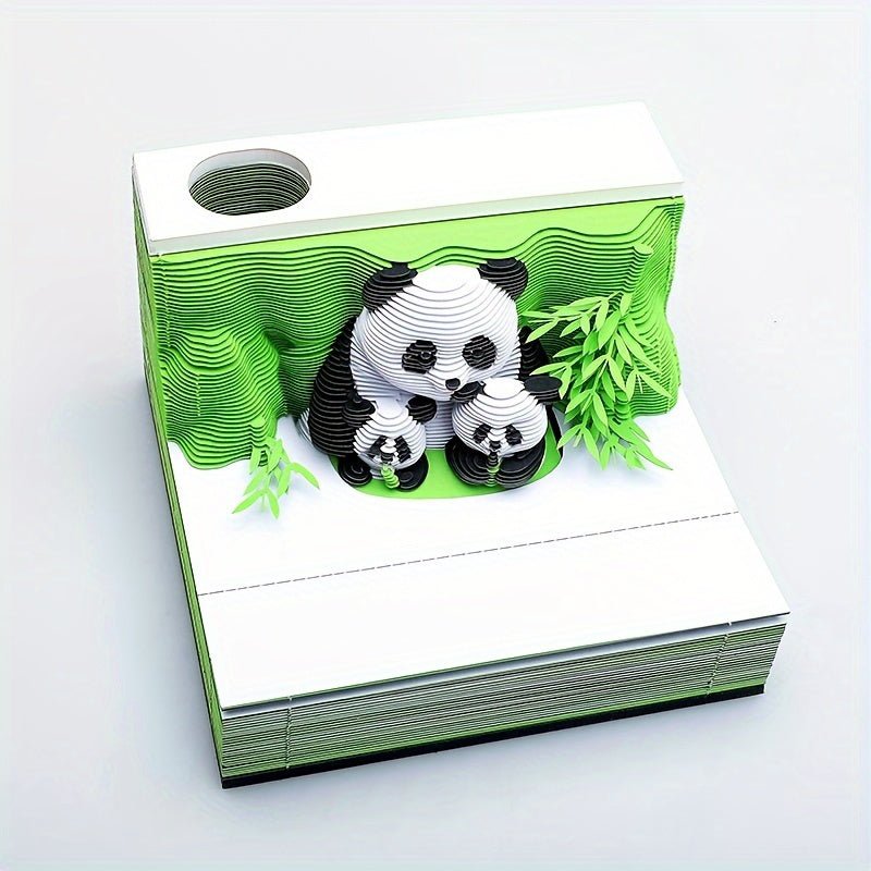 Calendrier 3D 2026 - Panda B 
