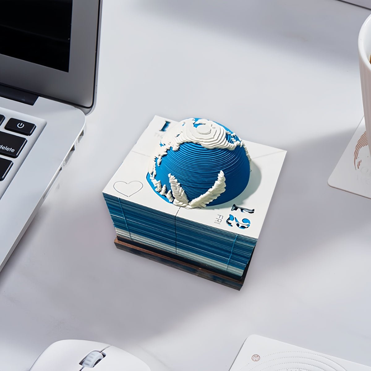 Calendrier 3D 2026 - Terre de la Paix