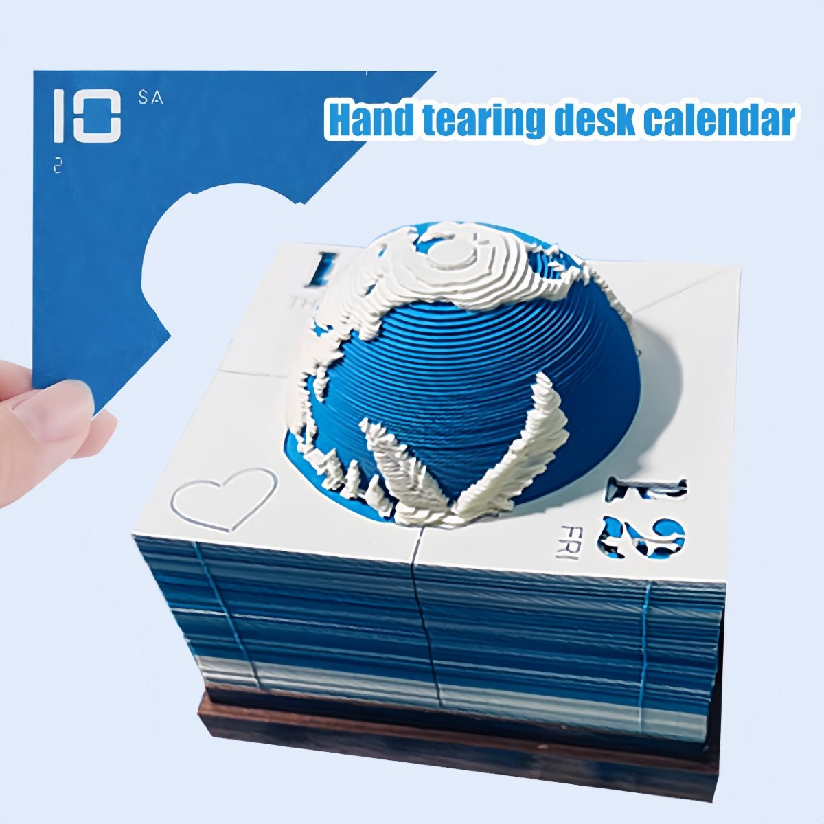Calendrier 3D 2026 - Terre de la Paix