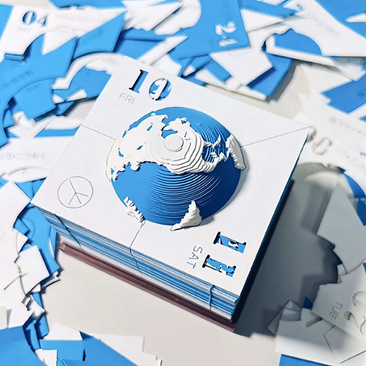 Calendrier 3D 2026 - Terre de la Paix