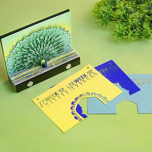 Calendrier 3D 2026 - Paon 