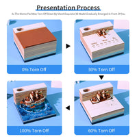 Calendrier 3D 2026 - Bateau Pirate 