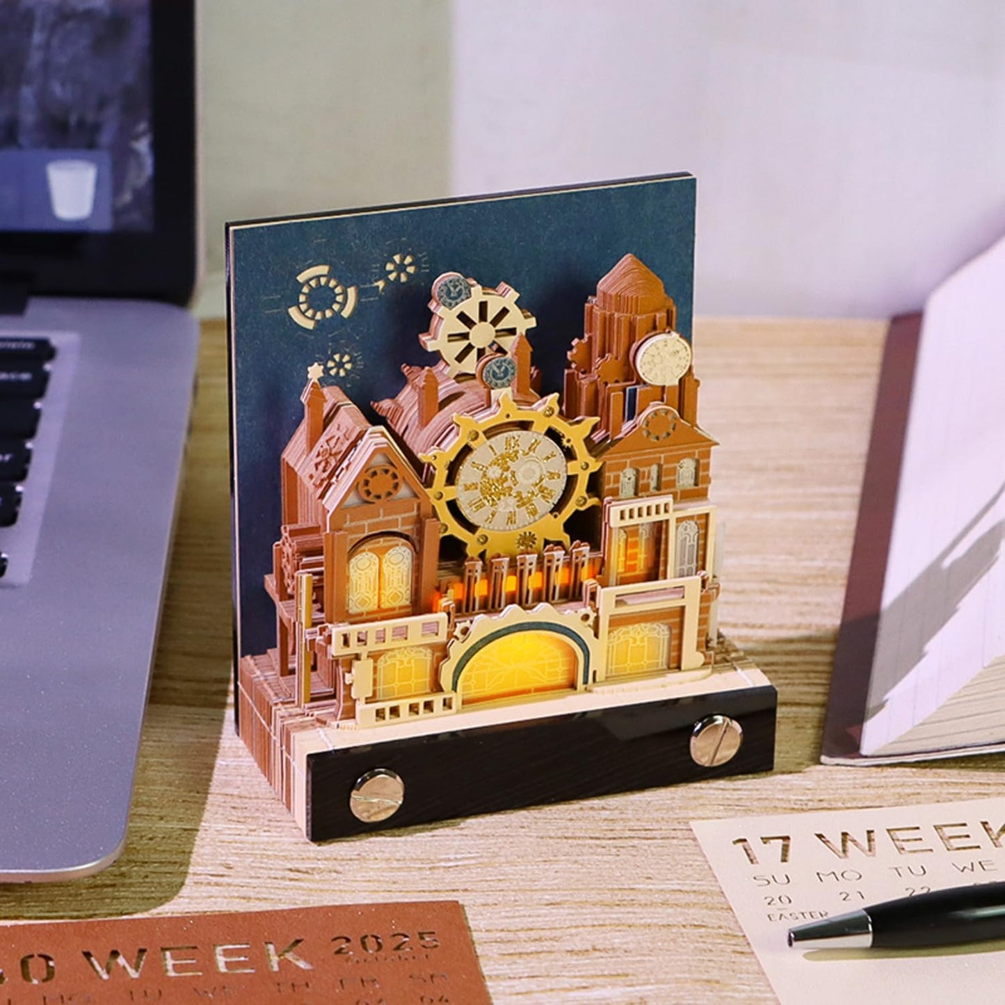 Calendrier 3D 2026 - Ère Punk 