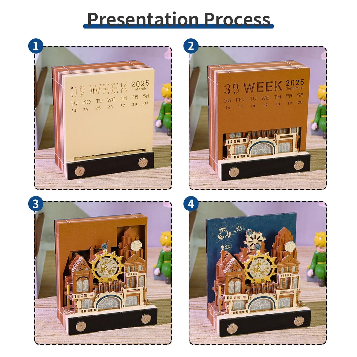 Calendrier 3D 2026 - Ère Punk 