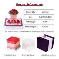 3D Calendar 2026 - Roses