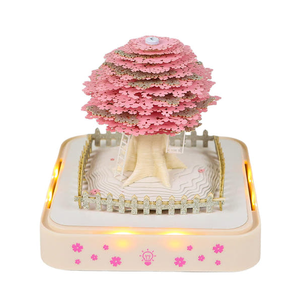Calendrier 3D 2026 - Arbre Sakura B 