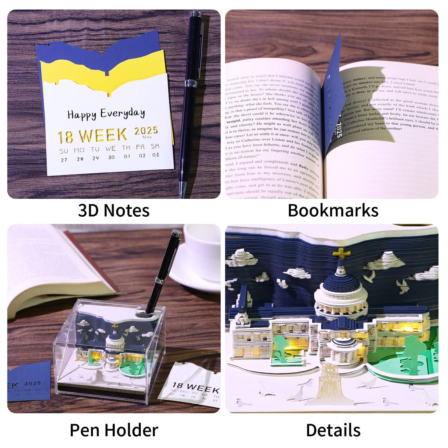 Calendrier 3D 2026 - Cathédrale Saint-Paul