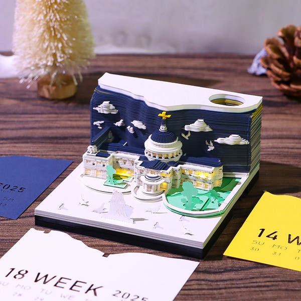 Calendrier 3D 2026 - Cathédrale Saint-Paul