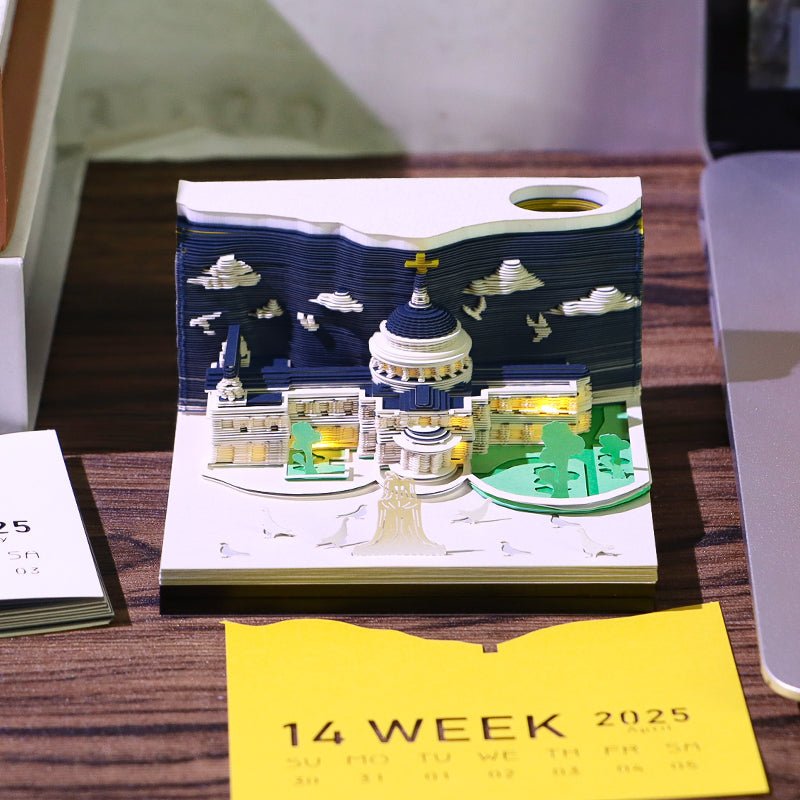 Calendrier 3D 2026 - Cathédrale Saint-Paul