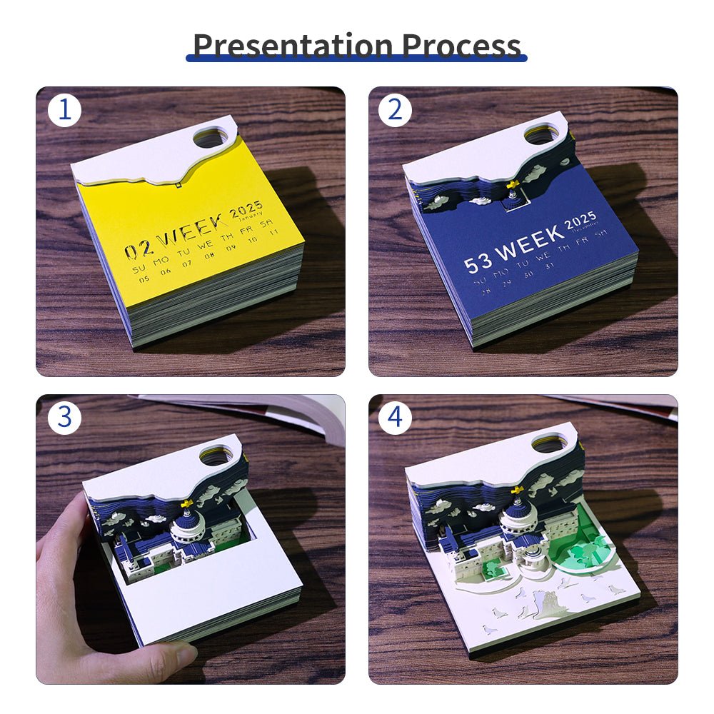 Calendrier 3D 2026 - Cathédrale Saint-Paul