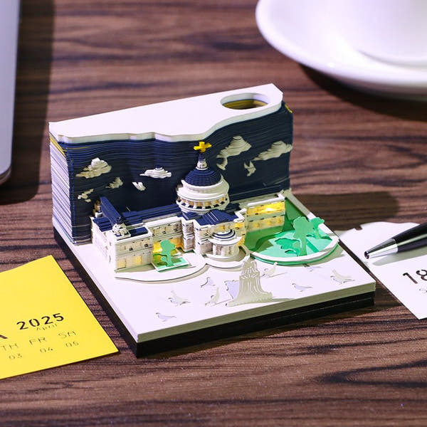 Calendrier 3D 2026 - Cathédrale Saint-Paul