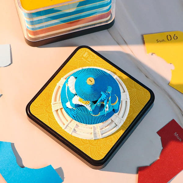 Calendrier 3D 2026 - Temple du Ciel B 