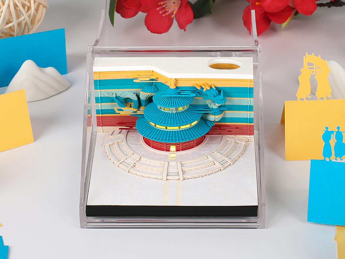 Calendrier 3D 2026 - Temple du Ciel C 