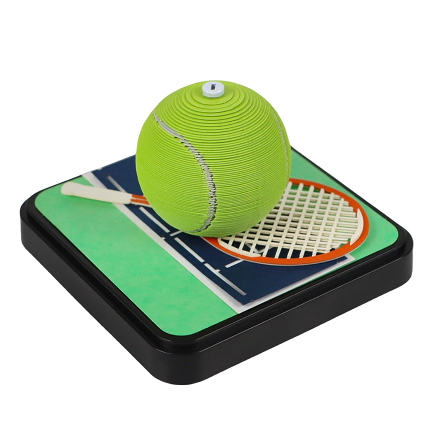 Calendrier 3D 2026 - Tennis 