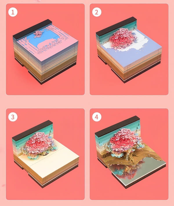 Calendrier 3D 2026 - Cabane dans les arbres A