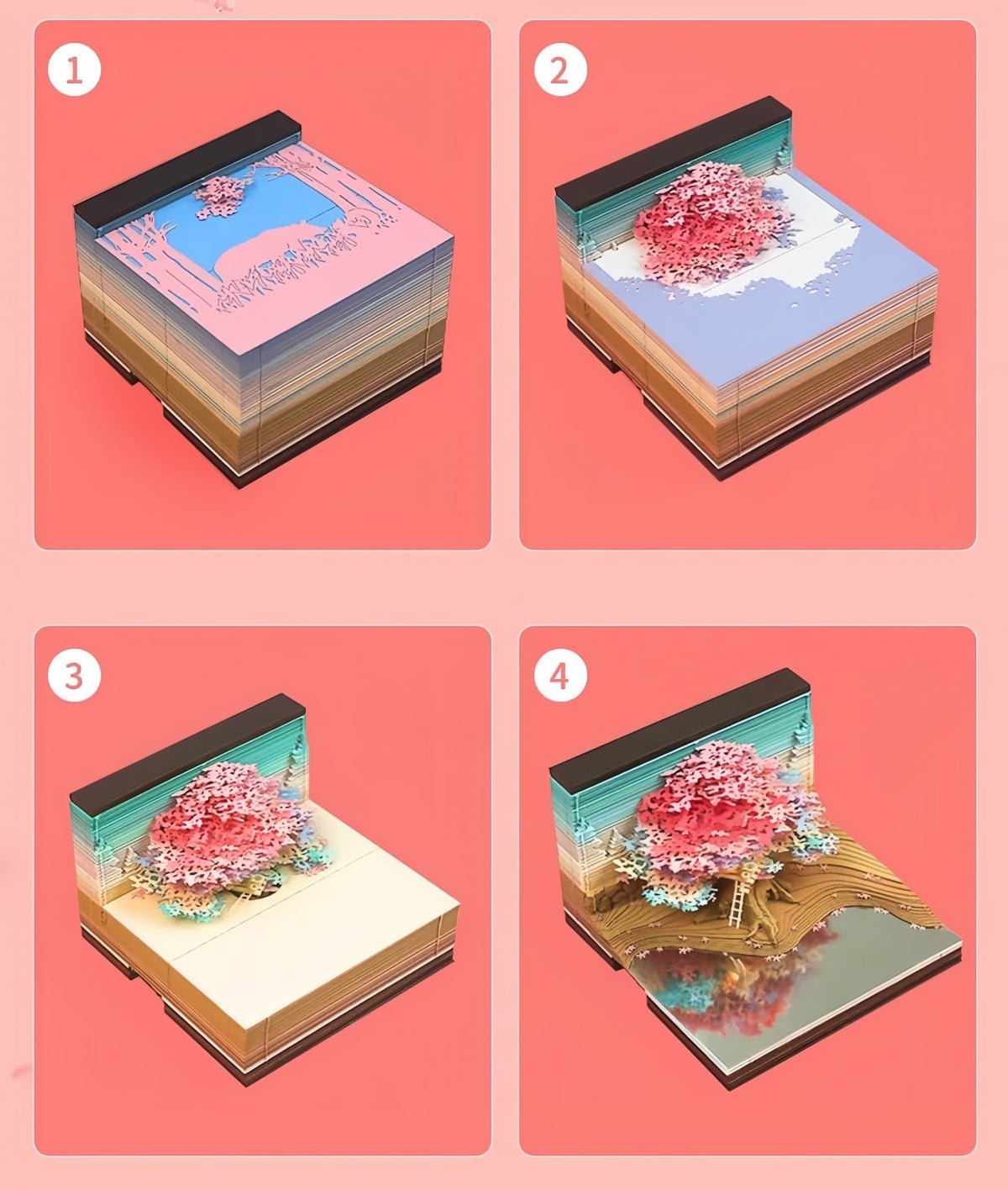 Calendrier 3D 2026 - Cabane dans les arbres A