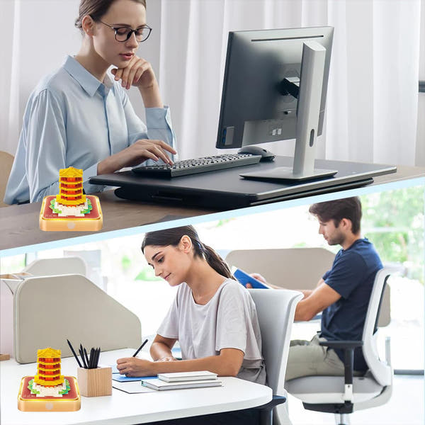 Calendrier 3D 2026 - Tour de la Grue Jaune 