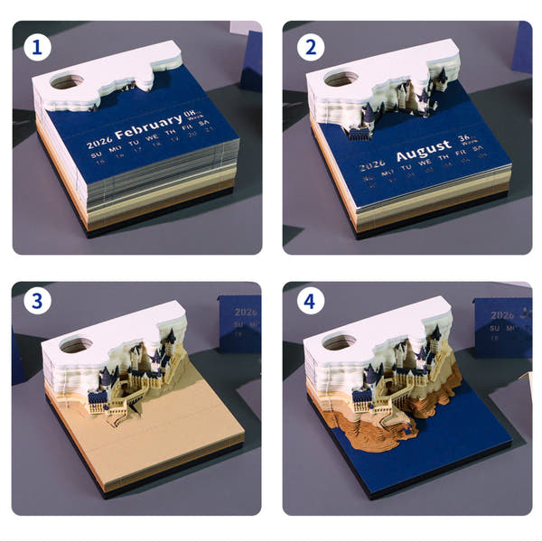 H'Castle (Avec Lumière et Calendrier 2026)