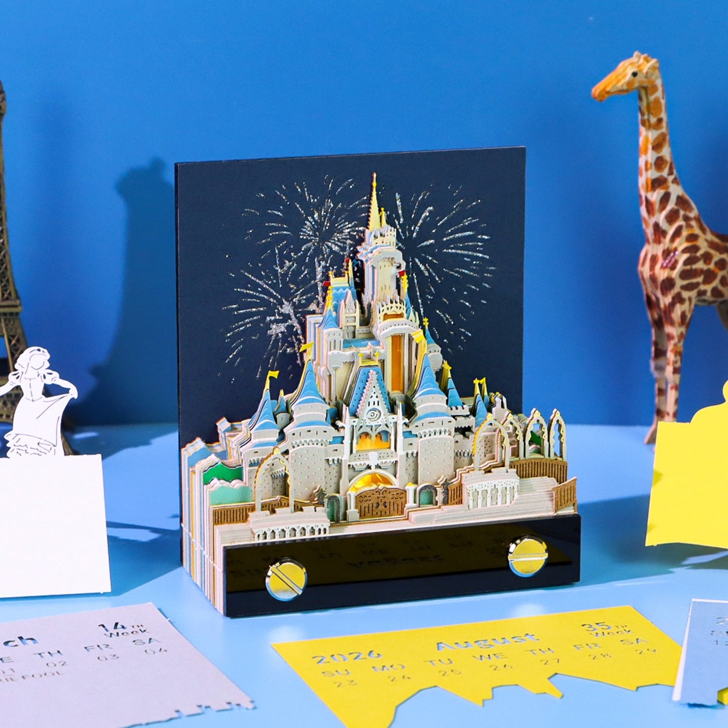 D.Castle (Avec lumière et calendrier 2026)