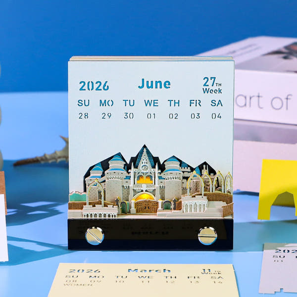 D.Castle (Avec lumière et calendrier 2026)