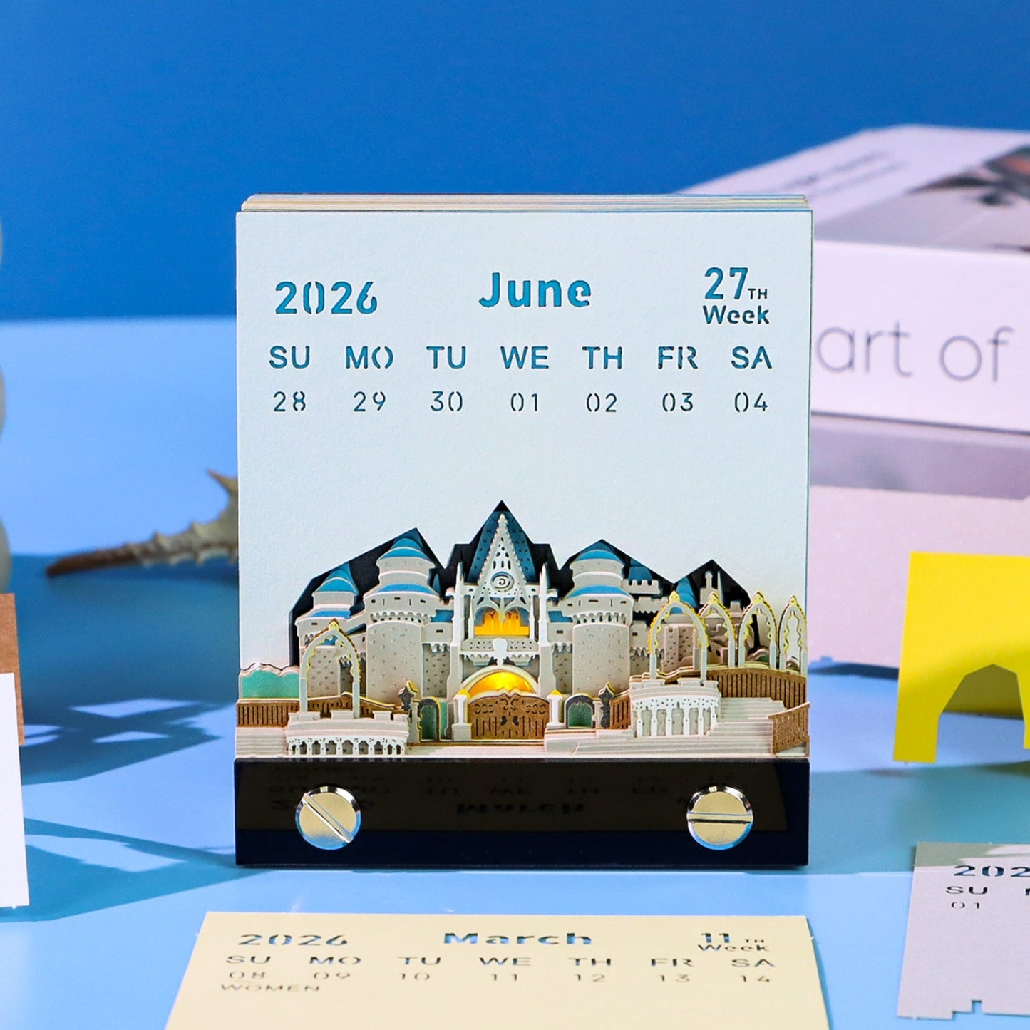 D.Castle (Avec lumière et calendrier 2026)