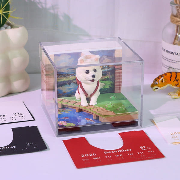 Sac à dos Chiot (avec lumière et calendrier 2026)