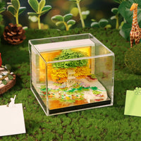 Green Tree House (avec lumière et calendrier 2026)