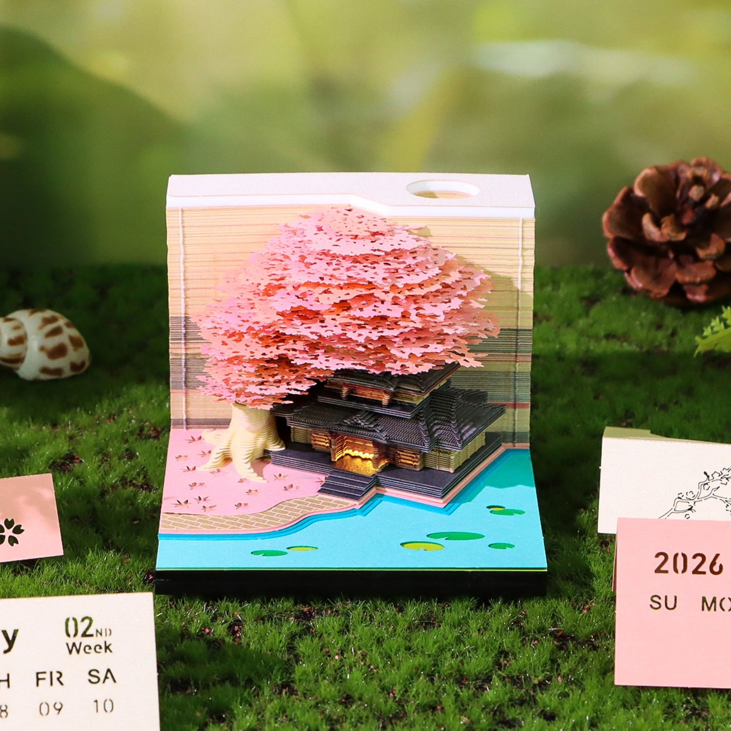 Calendrier 3D 2026 - Cabane dans les arbres B 