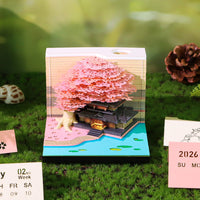 Calendrier 3D 2026 - Cabane dans les arbres B 