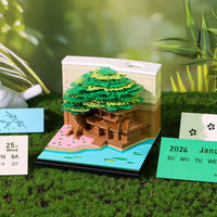 Calendrier 3D 2026 - Cabane dans les arbres B 