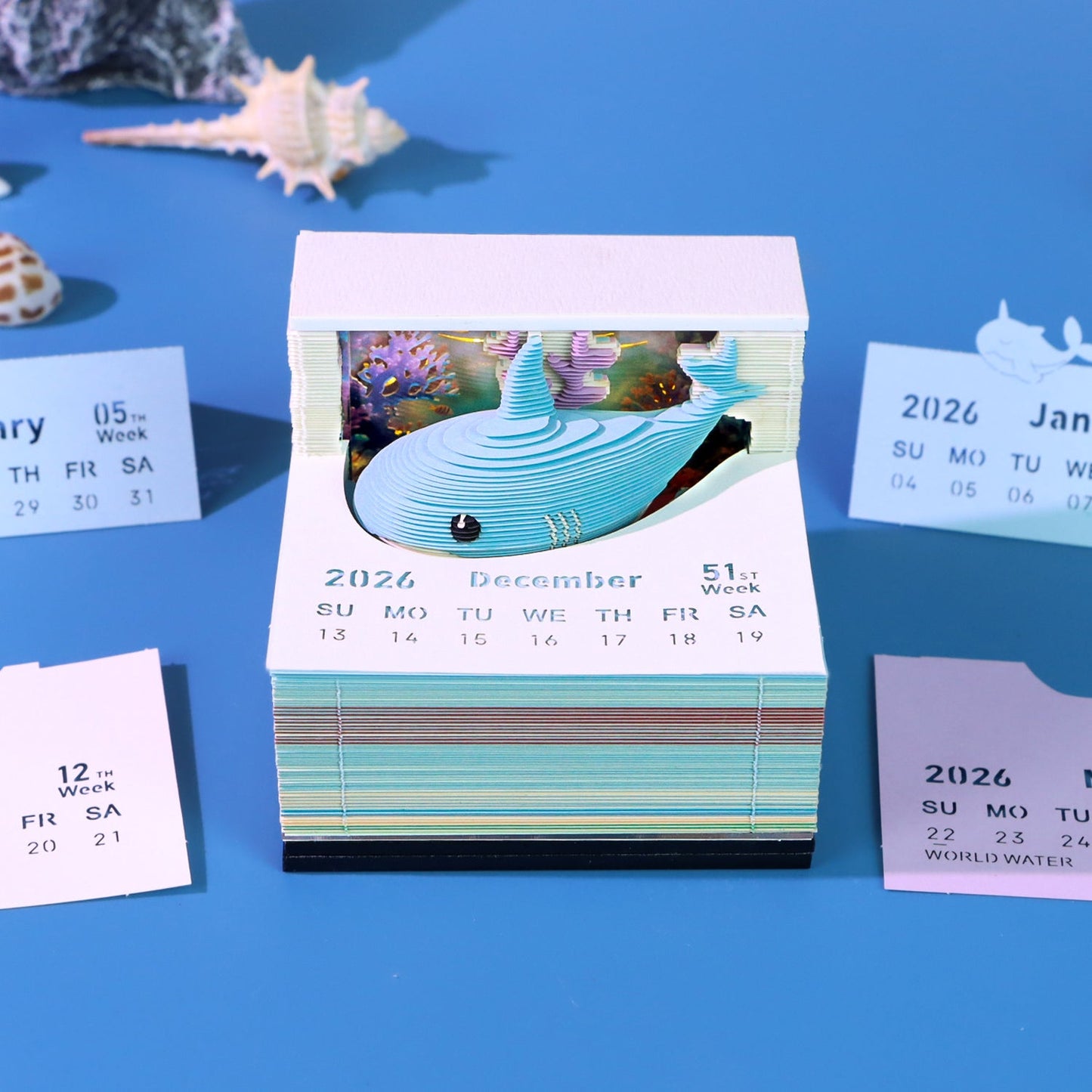 Bébé requin (avec lumière et calendrier 2026)