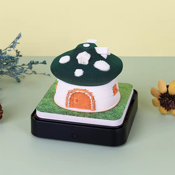 Mushroom House (With Light & Calendar 2026)